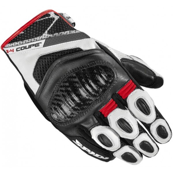 Spidi X4 Coupe' Red Gloves