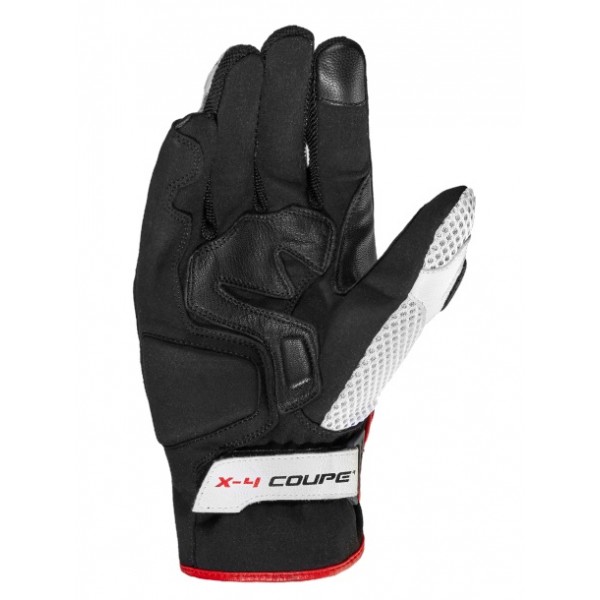 Spidi X4 Coupe' Red Gloves