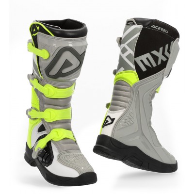 Acerbis X-Team Grey Yellow Boots
