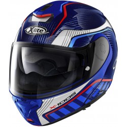 X-lite X-1005 Ultra Carbon Cheyenne N-com 20 Tinto Blue Carbon Helmet