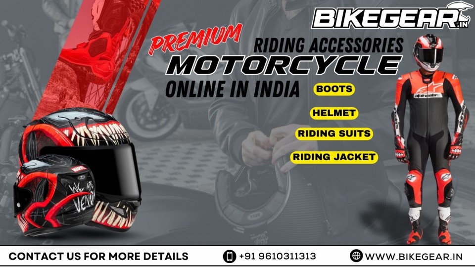 Premium Motorcycle Riding Accessories Online In India
