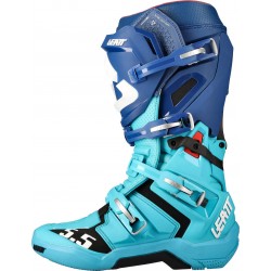 Leatt Moto 5.5 FlexLock Dark Blue Light Blue Boots