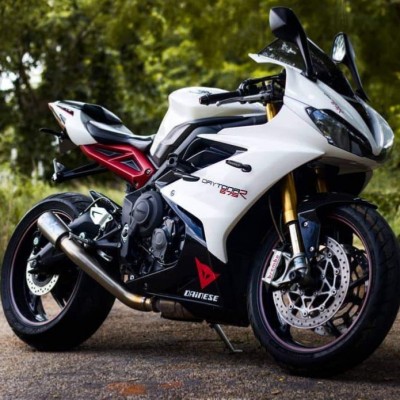 Racefit Black Edition Slip On Exhaust For Triumph Daytona 675 2013-19 